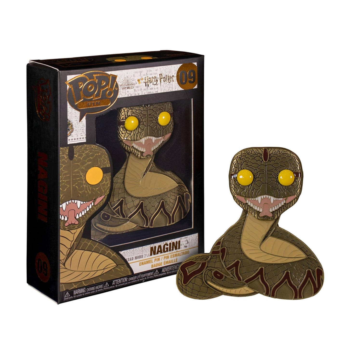 Harry Potter Funko POP Pin Large Enamel Pin | Nagini