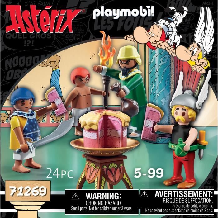 Playmobil - 71269 - Asterix: Amonbofis and the poisoned cake