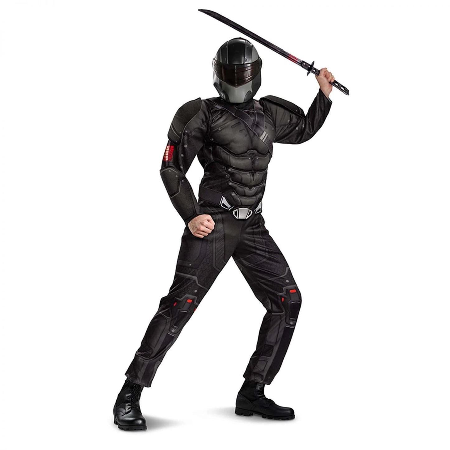 G.I. Joe Snake Eyes Origins Adult Costume | L/XL (42-46)