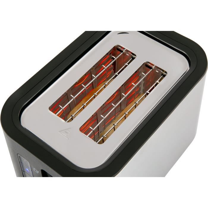 Toaster - RUSSELL HOBBS - HEATON - 2 slots - Stainless steel