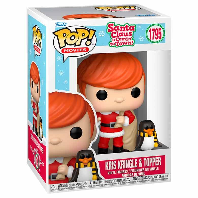 POP figure Santa Claus is Comin to Town! Kris Kringle & Topper