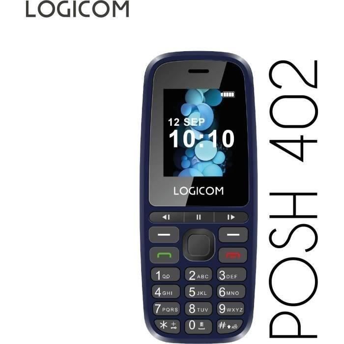 Mobile Phone - LOGICOM - Posh 402 - Blue