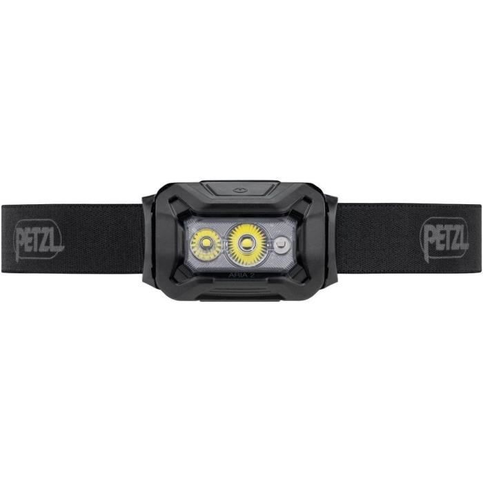 PETZL ARIA 2 Waterproof Headlamp 450 lumens 3 batteries included Camo