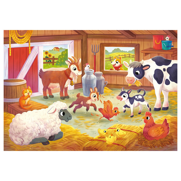 Farm puzzle 2x20pcs