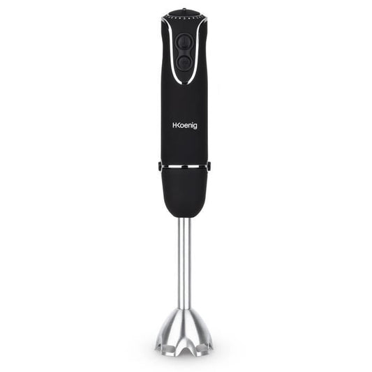 3 in 1 hand blender - H.Koenig - MIX75 - 850 W - 5 speeds + Turbo - Stainless steel blades - Accessories included