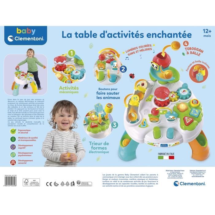 CLEMENTONI - 52620 - Enchanted Activity Table