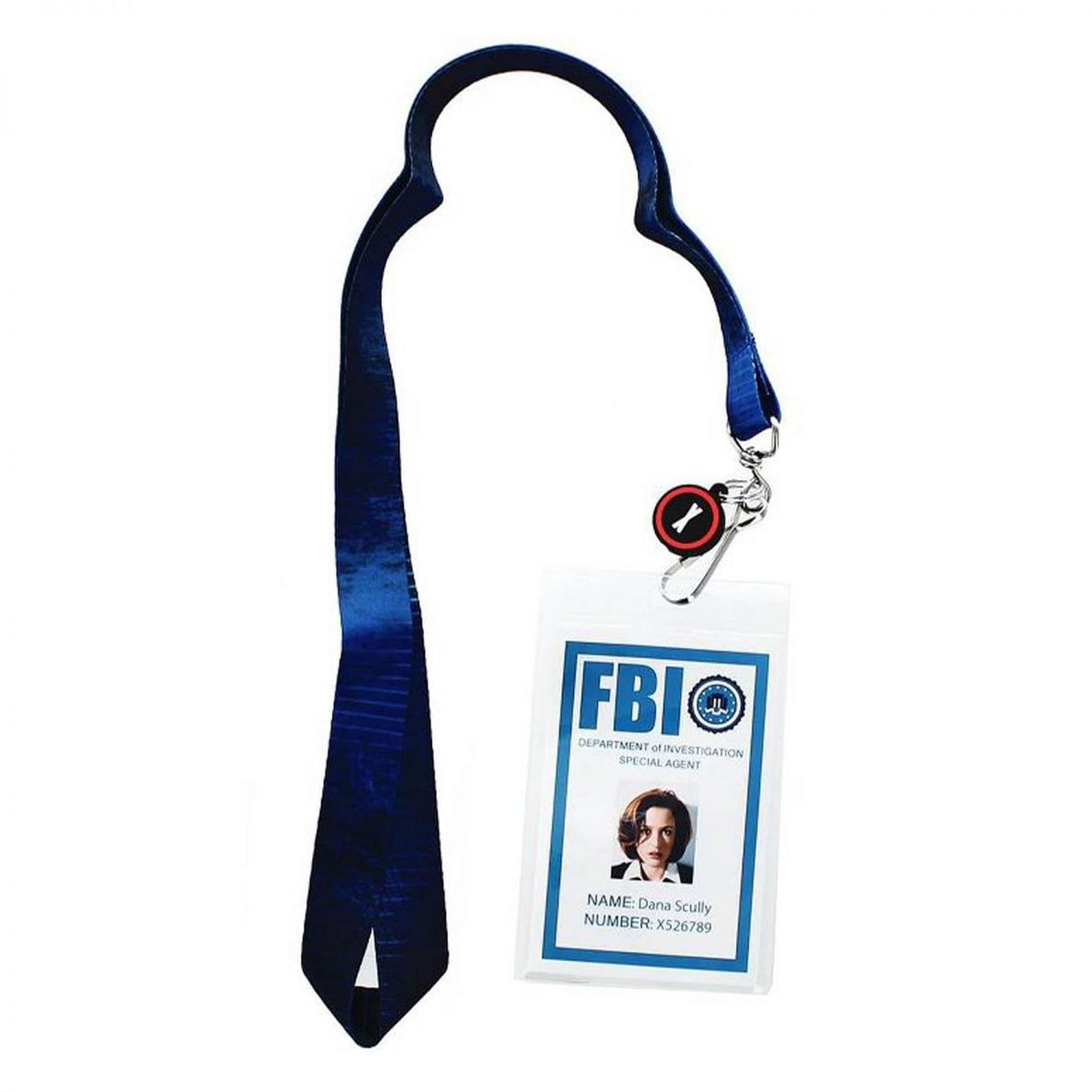 The X-Files Dana Scully ID Lanyard with Charm