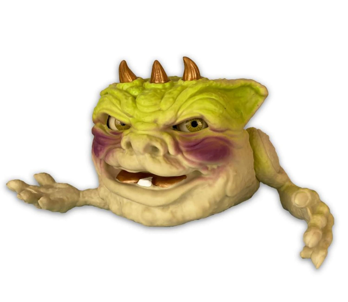 Boglins Foam Monster Puppet | Gold Horned King Drool