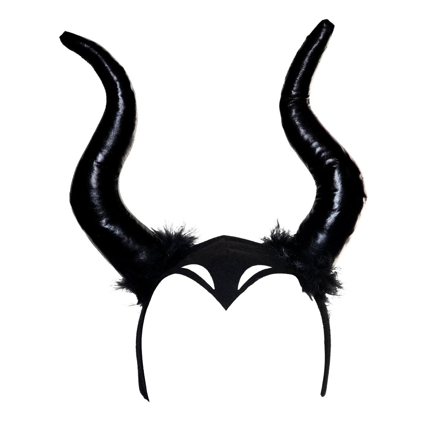 Evil Queen Headband with Attached Horns Adult Costume Accessory