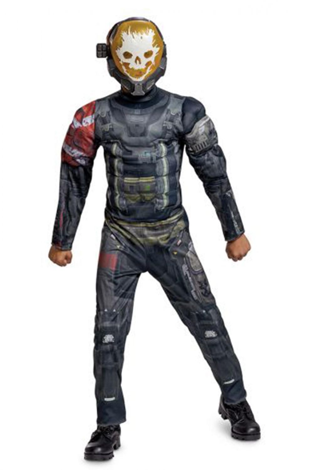 HALO Spartan Emile Chiid Muscle Costume | Small (4-6)