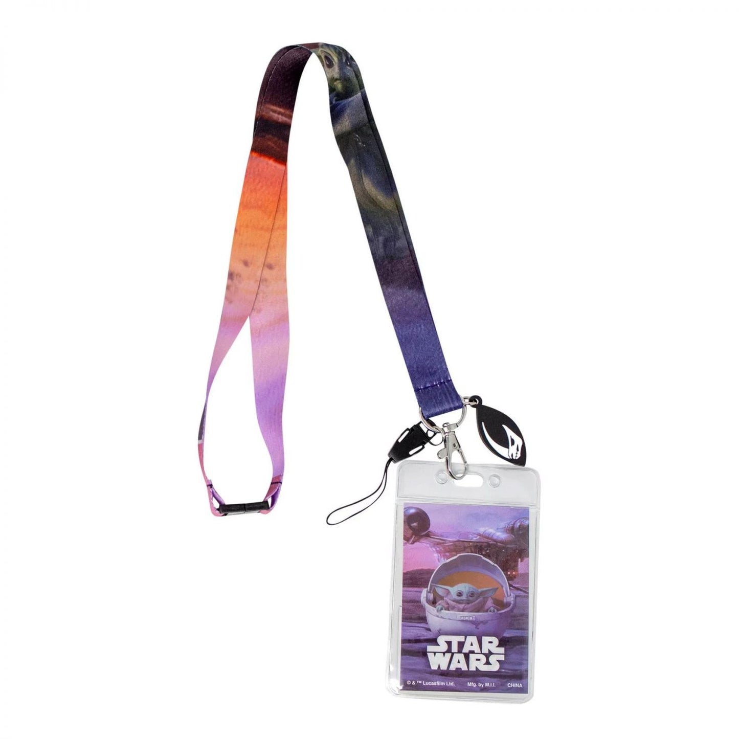 Star Wars The Mandalorian The Child Lanyard with Soft Touch Dangle
