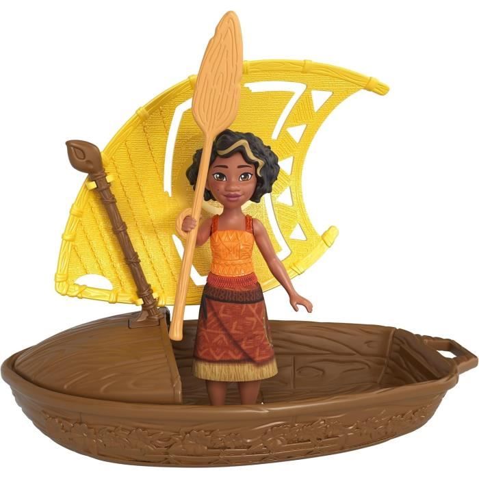 MATTEL Pirogue and its 3 surprises JBT68 -Vaiana 2