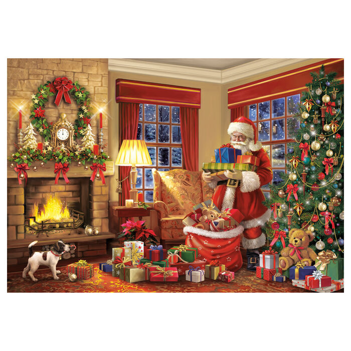 Santa's Visit puzzle 1000pcs