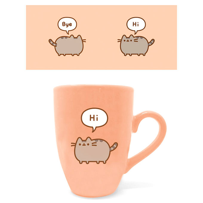 Pusheen Hi mug