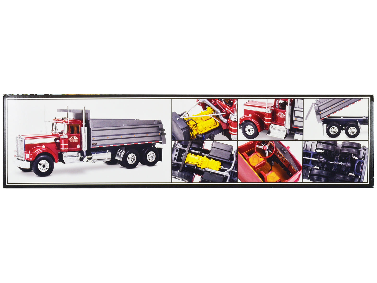 Level 5 Model Kit Kenworth W-900 Dump Truck 1/25 Scale Model by Revell