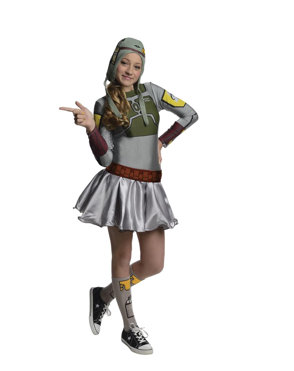 Star Wars Boba Fett Dress Costume Tween