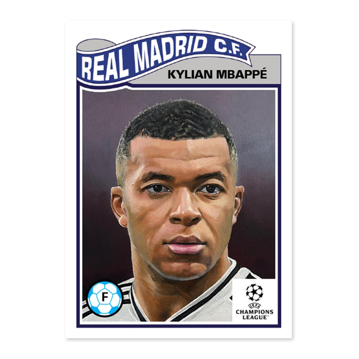 UCC Topps Living Set Card #690 | Kylian Mbappe