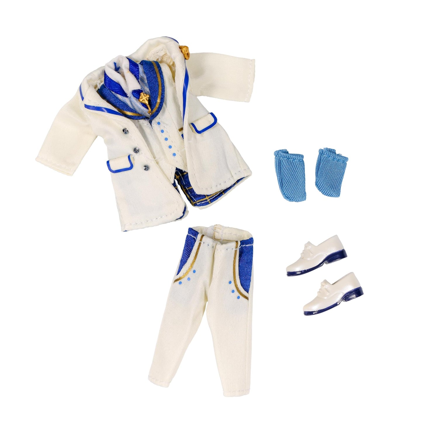 Fate/Grand Order Saber/Arthur Pendragon White Rose Nendoroid Doll Outfit Set