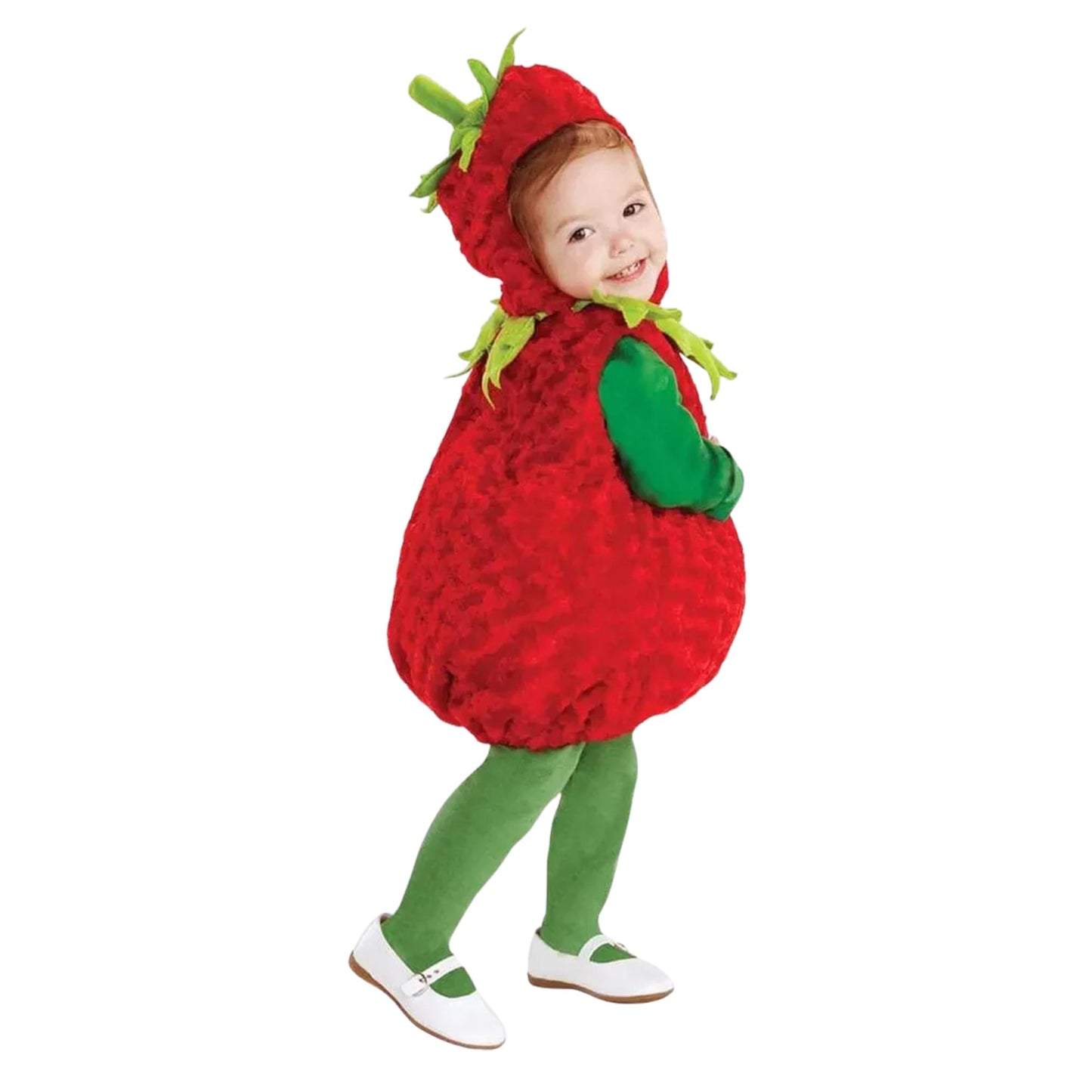 Belly Babies Strawberry Costume Child Toddler Large 2T-4T