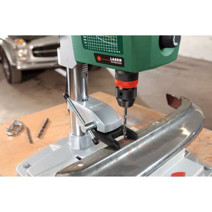 Bosch column drill - PBD 40 (710W, delivered in a box with 1 parallel stop and 1 quick clamp)