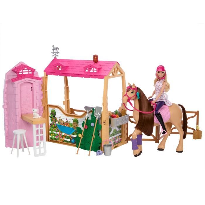BARBIE Barbie Mysteries: The Great Horse Chase - Ultimate Stable Playset - Barbie - HXJ44