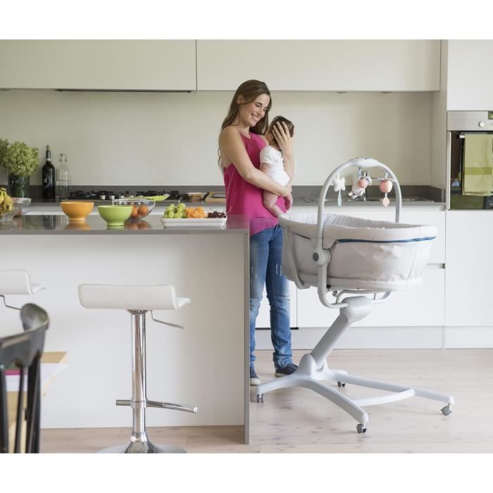 CHICCO Transat Baby Hug 4 in 1 glacial