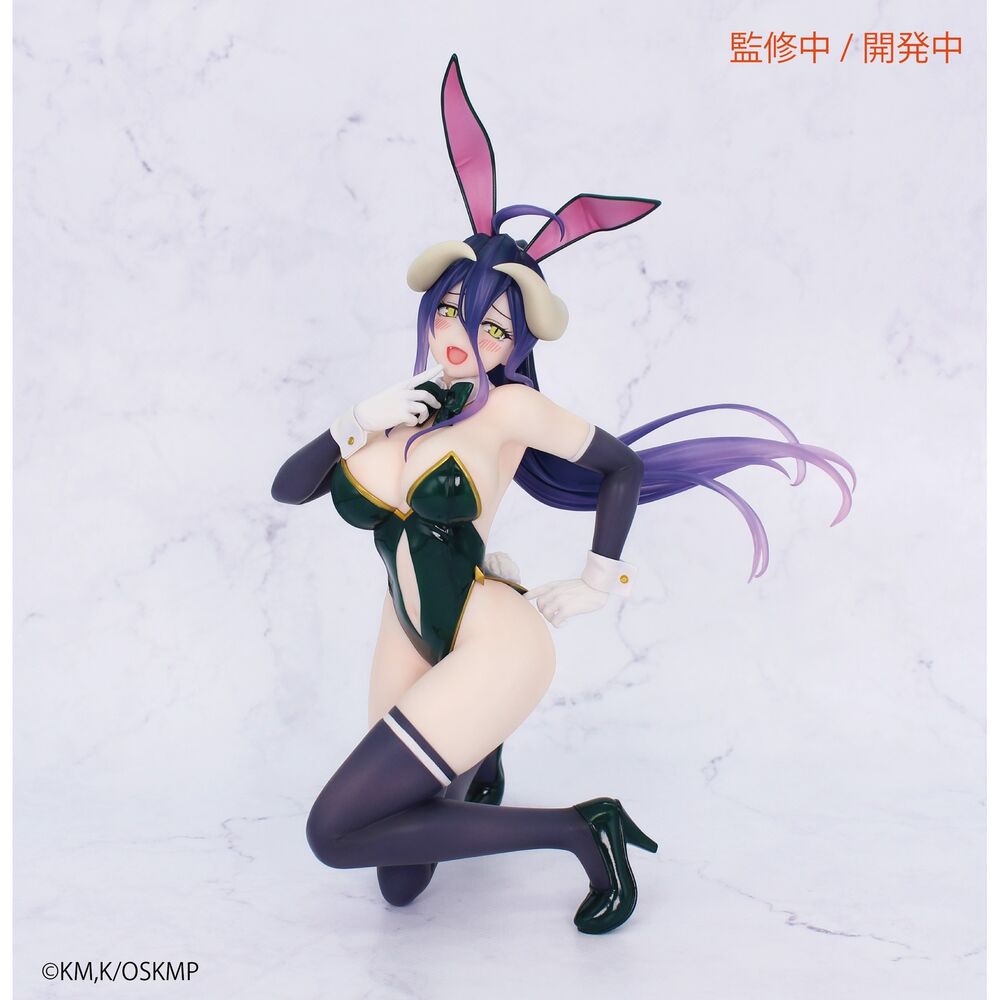 Overlord One Seventh Carat Albedo Bunny figure 19cm