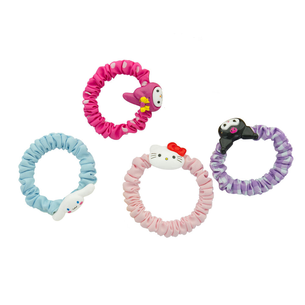 Hello Kitty 4 Hair bands pack