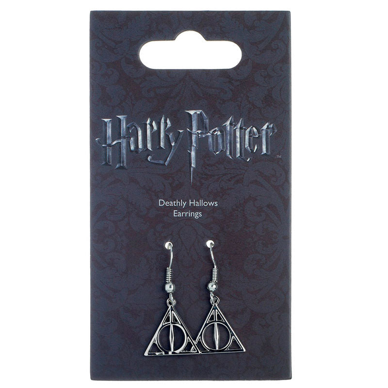 Harry Potter Deathly Hallows earrings