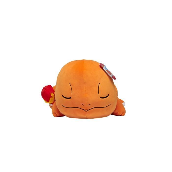 Charmander Sleeping Plush 40cm - BANDAI - Pokémon - Soft Toy or Pillow for Children 2 Years and Older
