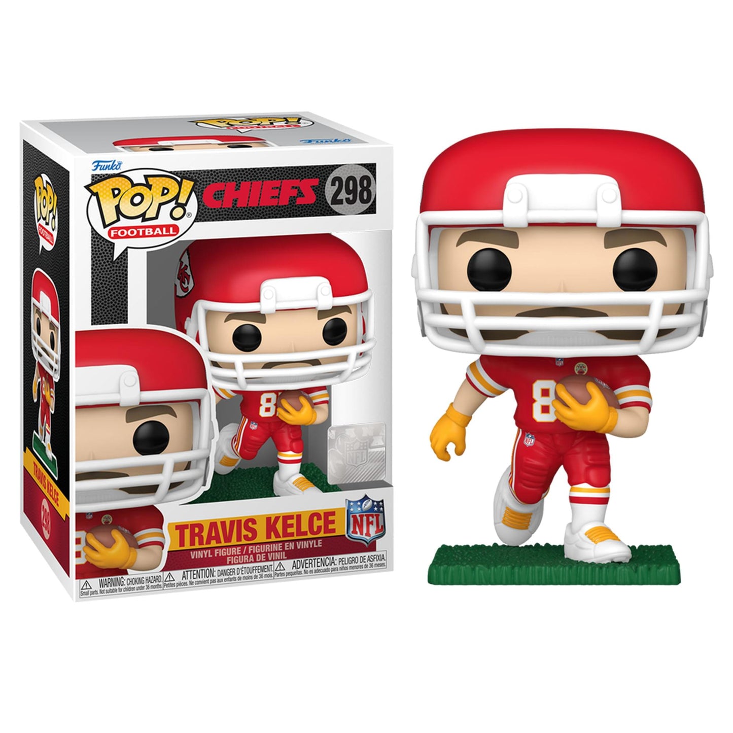 Kansas City Chiefs NFL POP | Travis Kelce (Red Jersey)