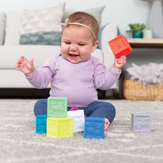 INFANTINO Vinyl bag 10 sensory cubes