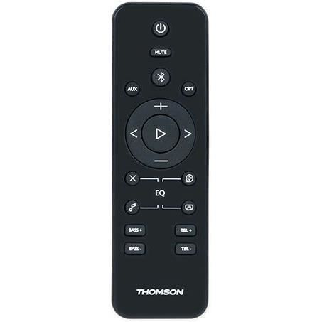 THOMSON SB60BTS - Wireless soundbar with subwoofer - Bluetooth 5.0 - Stereo system - 60W - Wall mount - Black