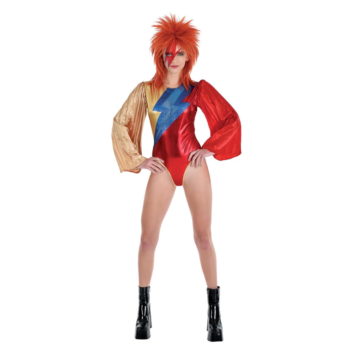Glam Rock Bodysuit Adult Costume | S/M