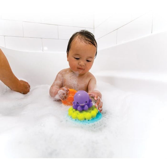 Bath toy - INFANTINO - Octopus bath pyramid