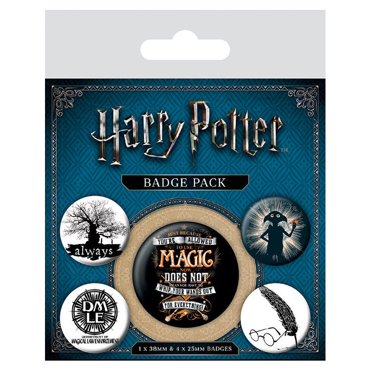 Harry Potter badge pack
