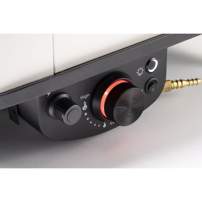 Gas pizza oven 17 - COZZE - 90426 - Rotary - Integrated thermometer and door