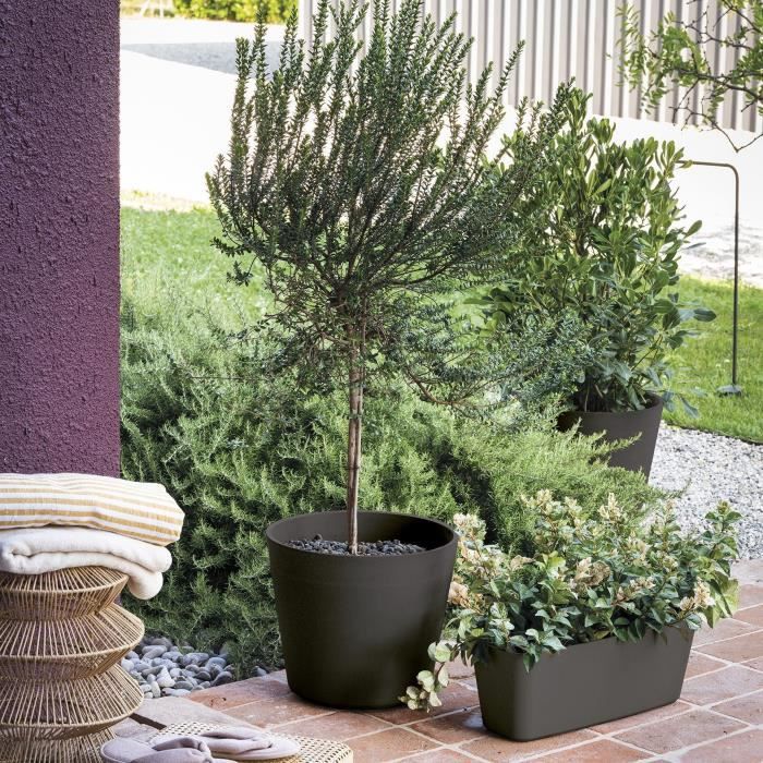 Planter - DEROMA - Origin - 18 L - Anthracite