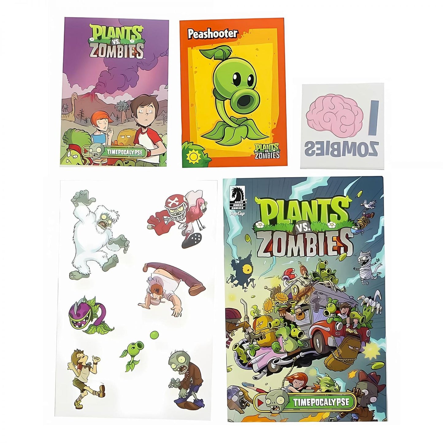Plants vs Zombies Minicomic Set