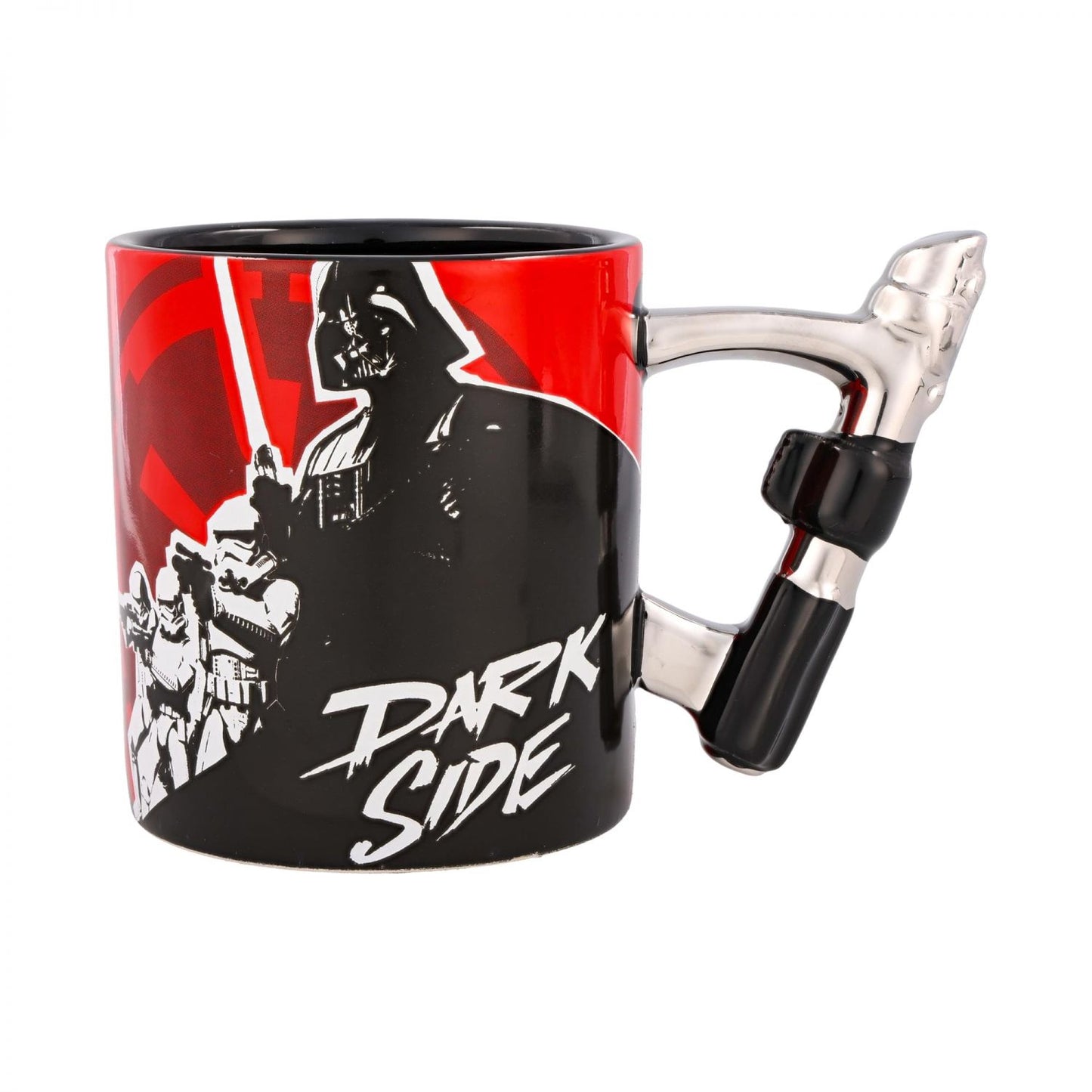 Star Wars Darth Vader "Dark Side" Ceramic Mug With Sculpted Lightsaber Handle