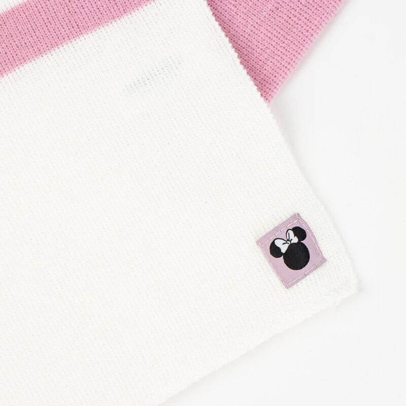 Disney Minnie winter set snood hat gloves