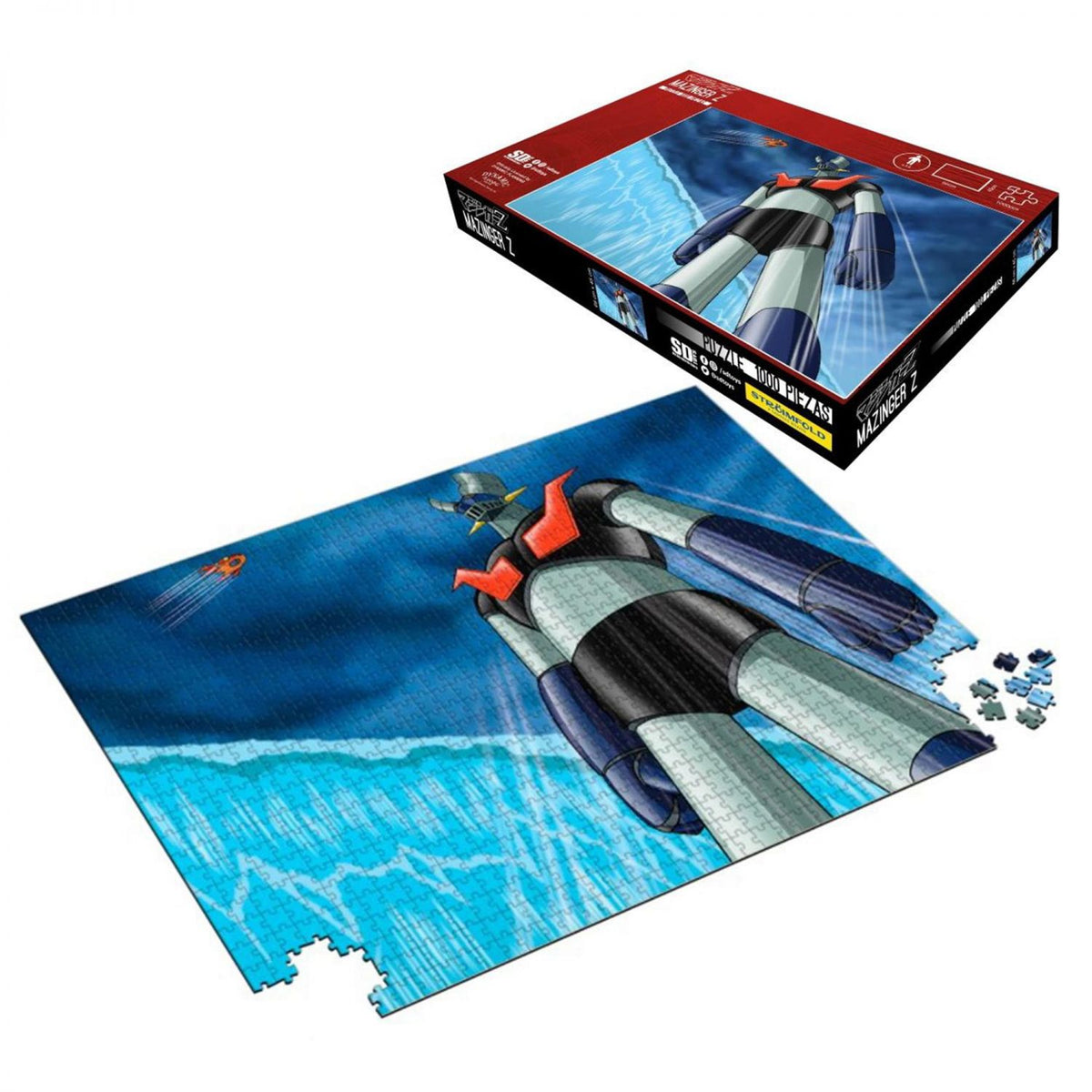 Mazinger Z Portada 1000 Piece Jigsaw Puzzle