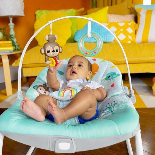 Bright Starts Star Balancel Wild Wild Vibes, soothing vibrations, 2 inclination positions, birth