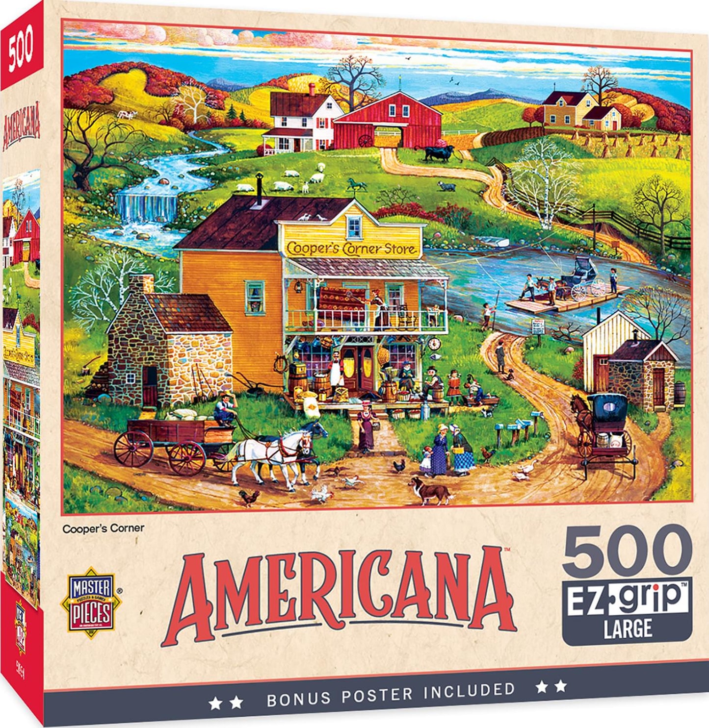 Coopers Corner 500 Piece Jigsaw Puzzle