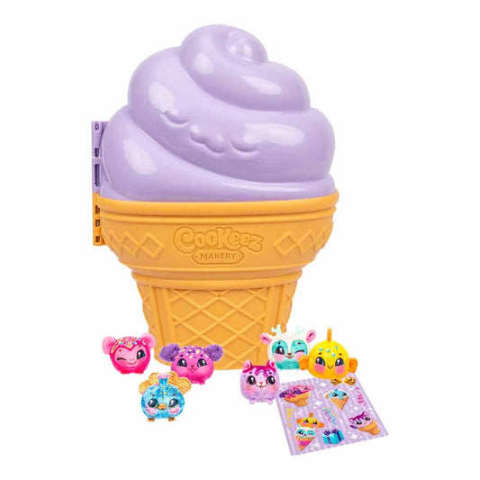 Cookeez Makery Ice Cream set + 6 plush toy