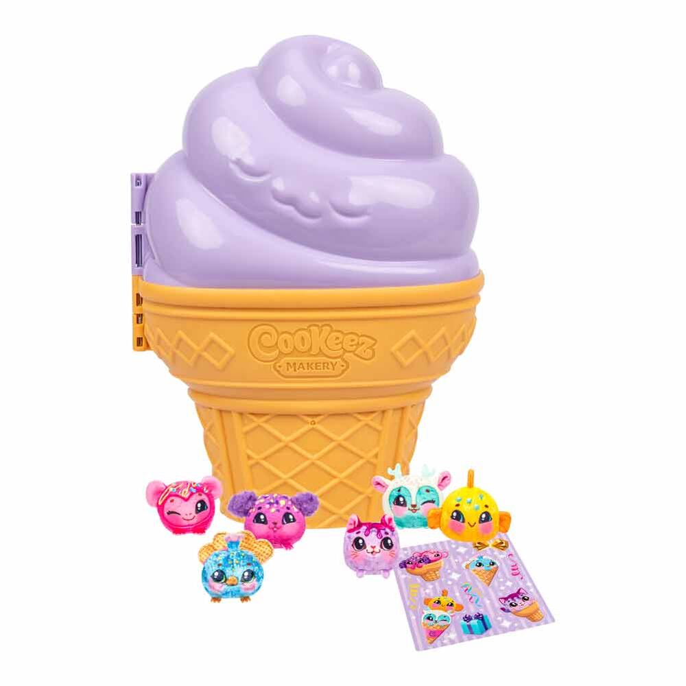 Cookeez Makery Ice Cream set + 6 plush toy