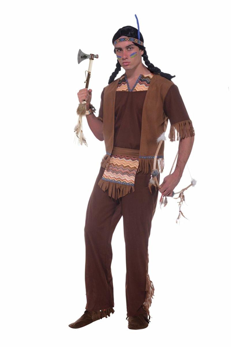 Native American Brave Costume Adult One Size Fits Most