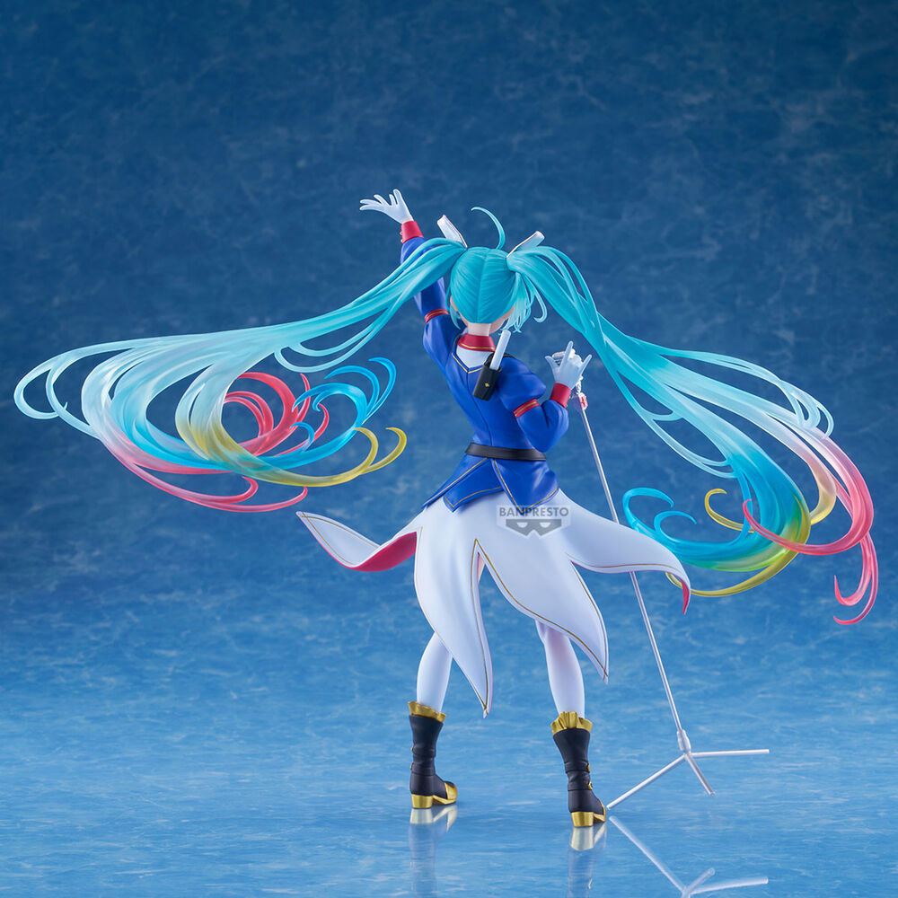 Gundam x Hatsune Miku 45th Anniversary Gundam Collaboration Banpresto Evolve figure 21cm