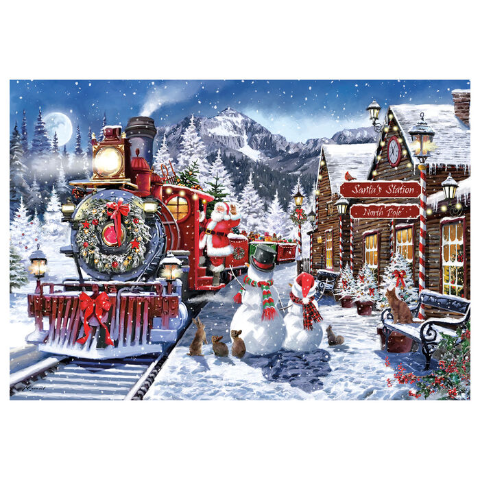 Train Station puzzle 500pcs