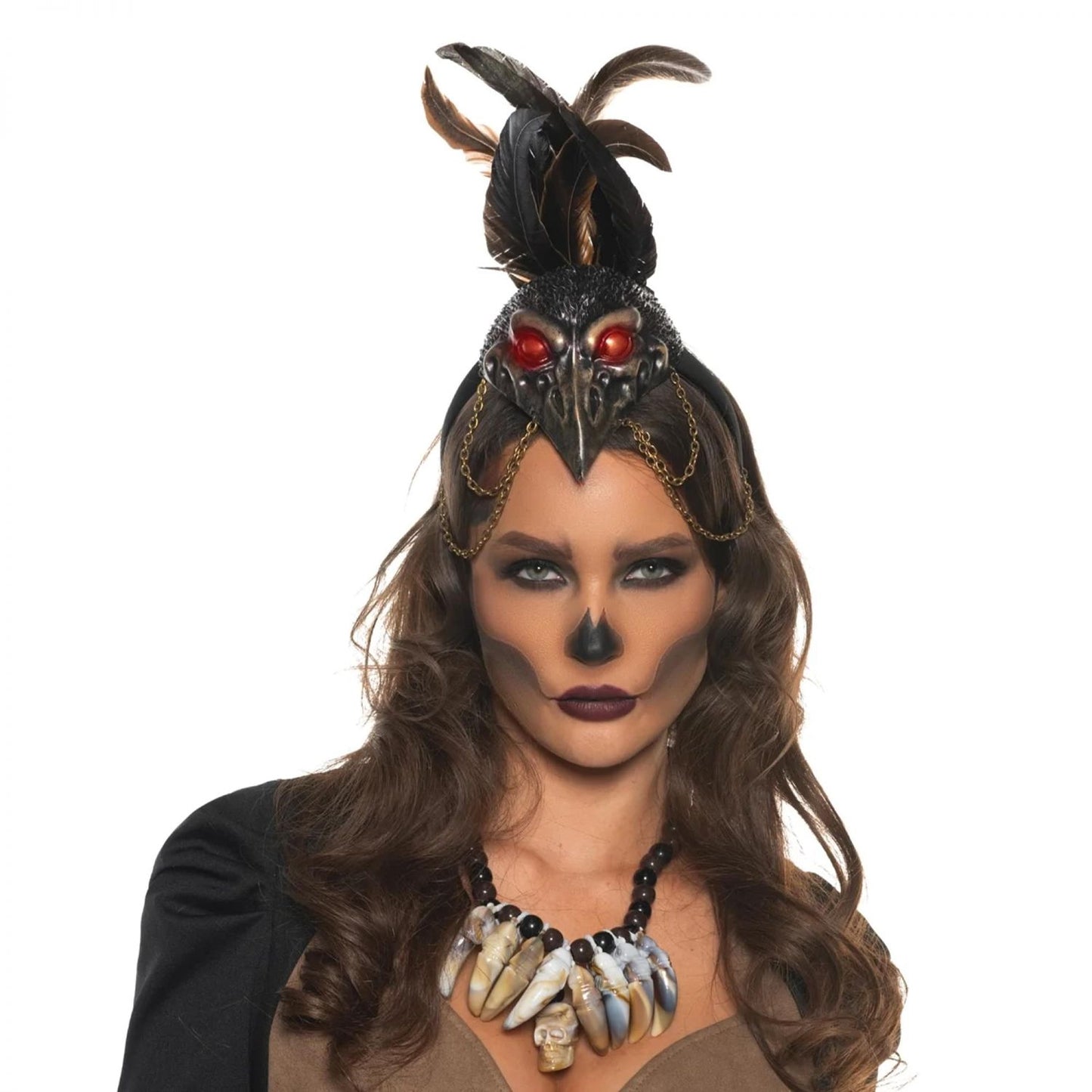 Black Crow Voodoo Adult Costume Headpiece